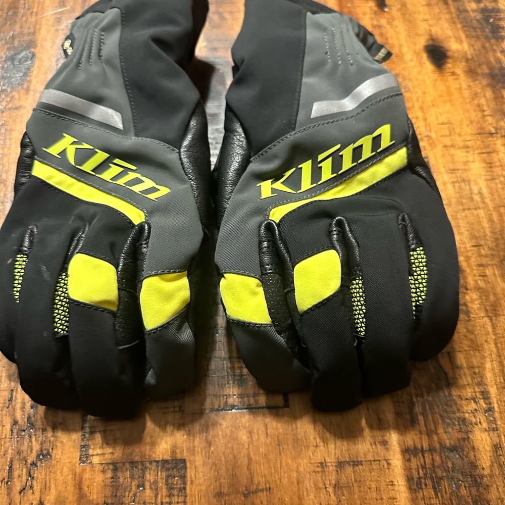 Klim Men's Large Powerxross  Goretex Gloves